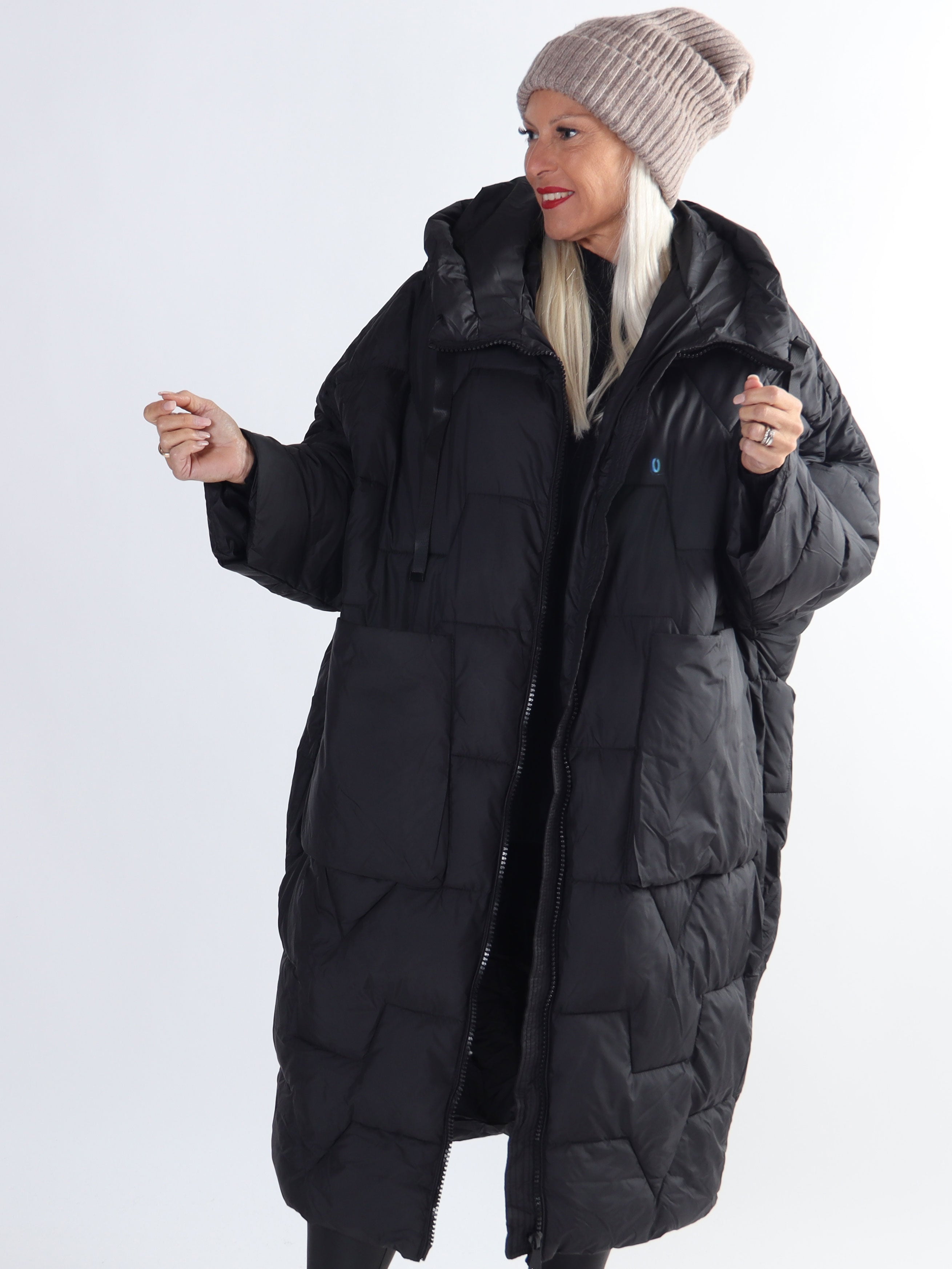 Gabriela - Dynejakke i oversized pasform